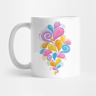 Abstract splash Mug